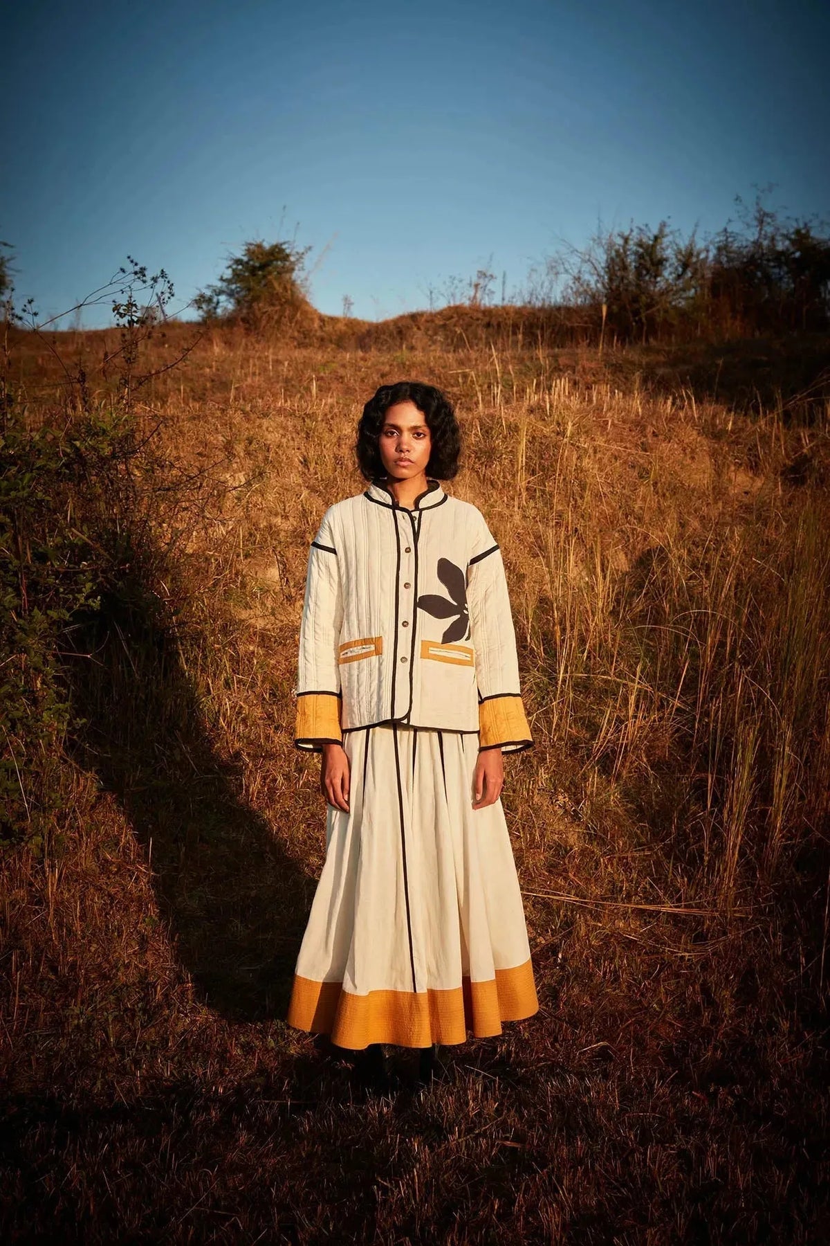 Serenade white Skirt - Khara Kapas