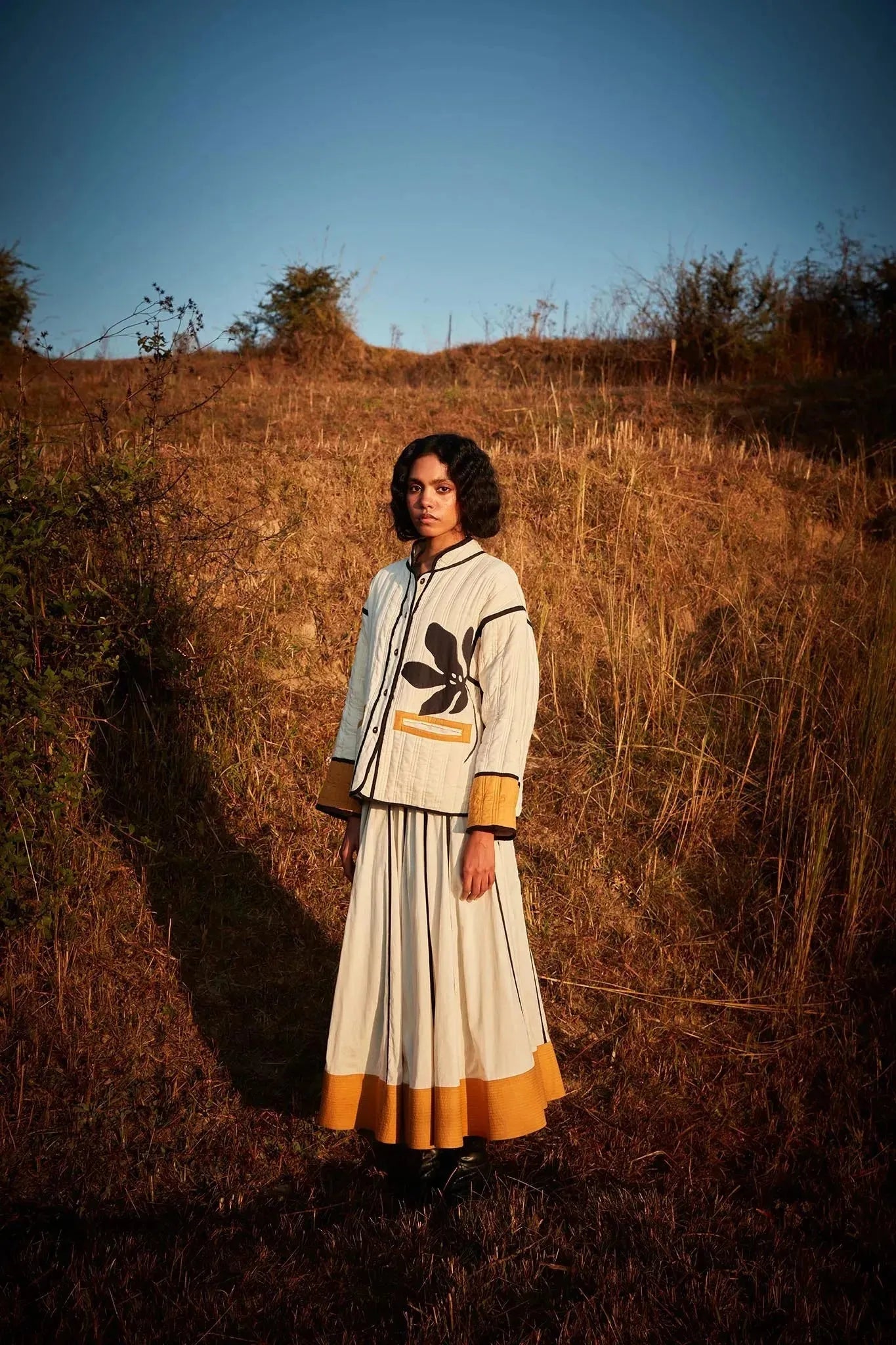 Serenade white Skirt - Khara Kapas