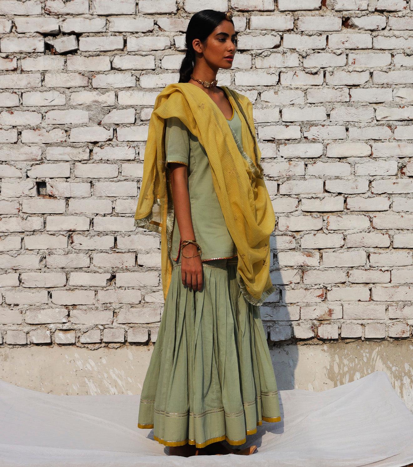 Kashish Sharara Set - Khara Kapas