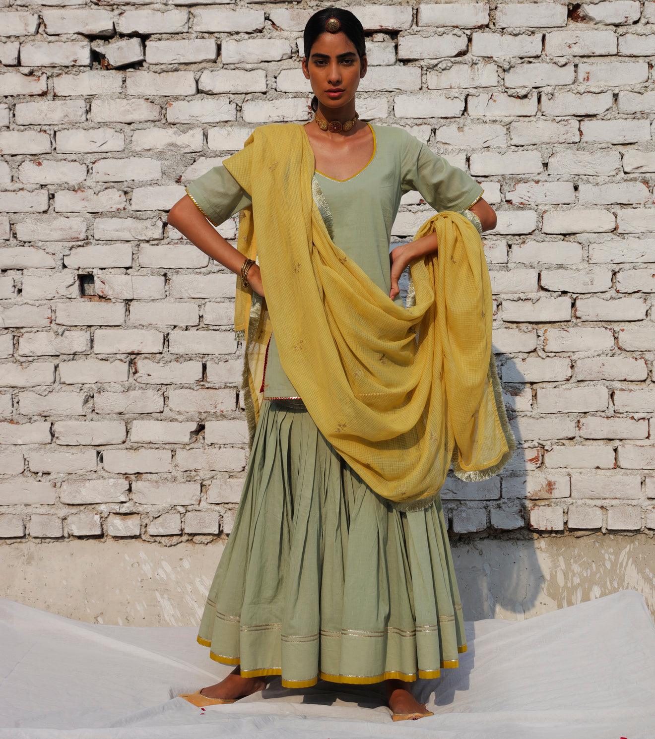 Kashish Sharara Set - Khara Kapas